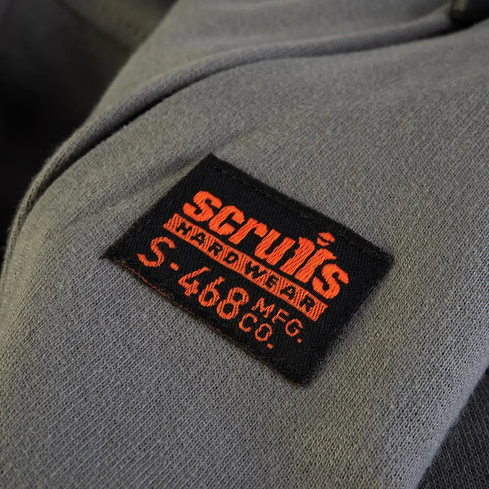 Scruffs Eco Worker Sweatshirt Graphite - Choose Size  White Rose Tools