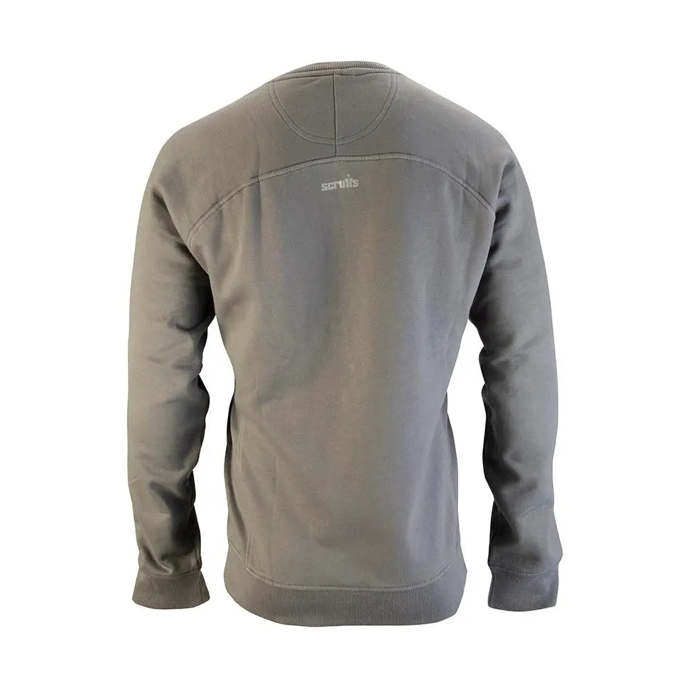 Scruffs Eco Worker Sweatshirt Graphite - Choose Size  White Rose Tools