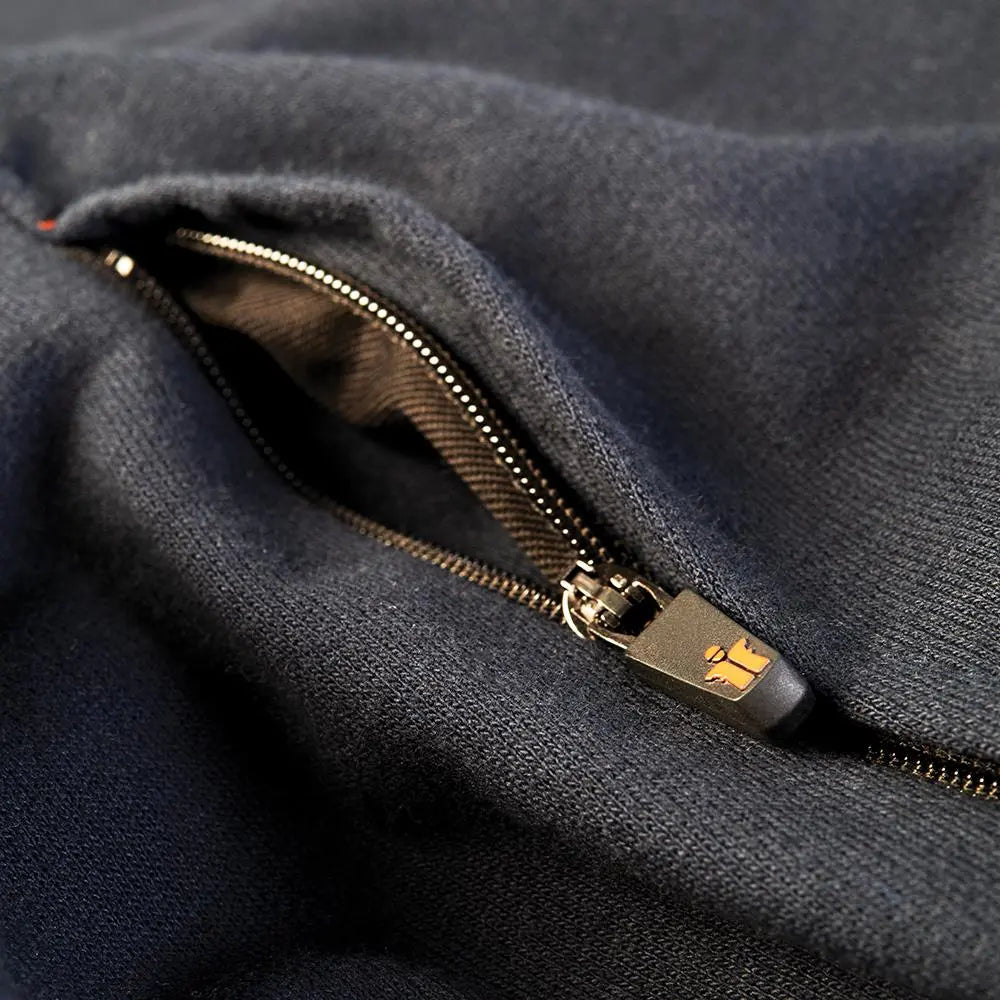 Scruffs Eco Worker Sweatshirt Navy - Choose Size  White Rose Tools