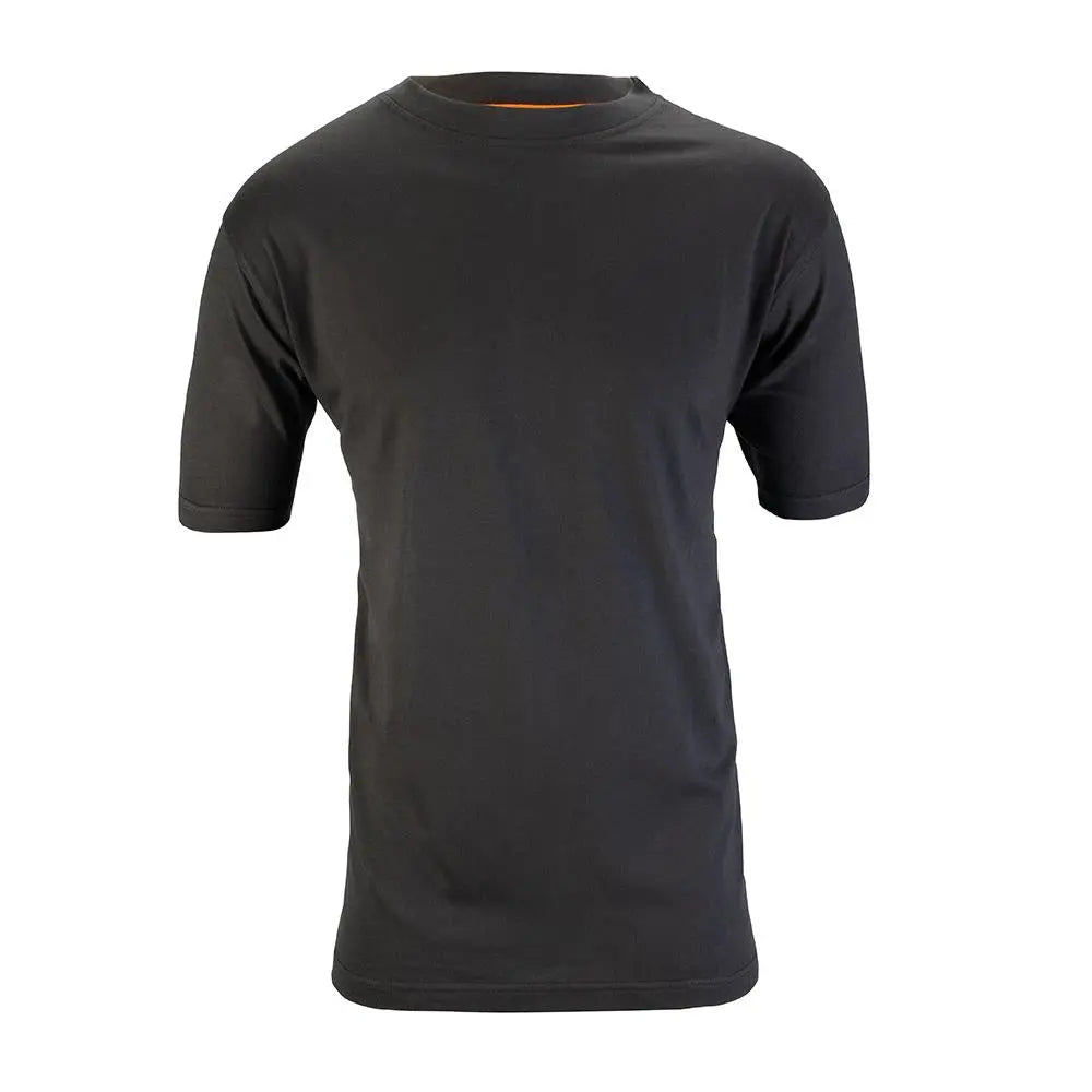 Scruffs Eco Worker T-Shirt Black - Choose Size  White Rose Tools