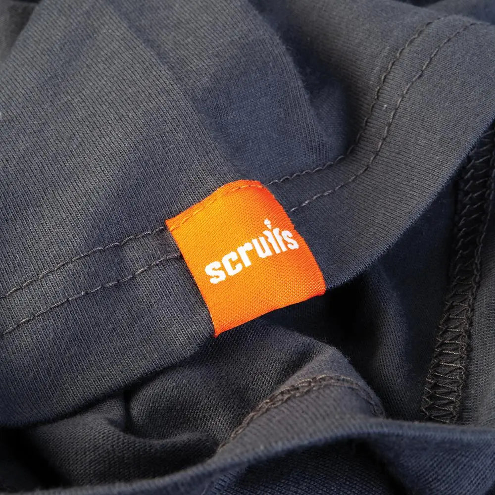 Scruffs Eco Worker T-Shirt Navy - Choose Size  White Rose Tools