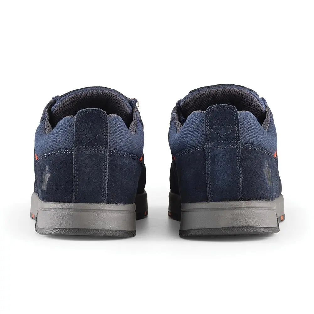 Scruffs Halo 3 Safety Trainers Navy - Choose Size  White Rose Tools