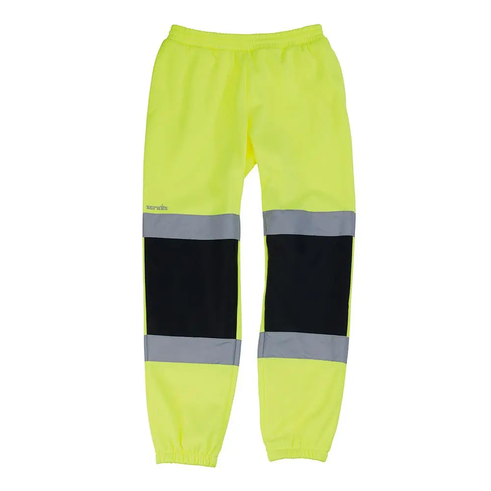 Scruffs High Visibility Joggers Class 1 Yellow / Navy - Choose Size  White Rose Tools