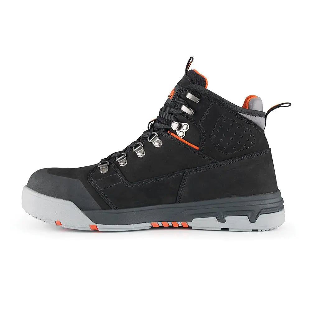 Scruffs Hydra Safety Boots Black - Choose Size  White Rose Tools