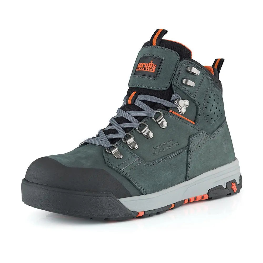 Scruffs Hydra Safety Boots Teal -  Choose Size  White Rose Tools
