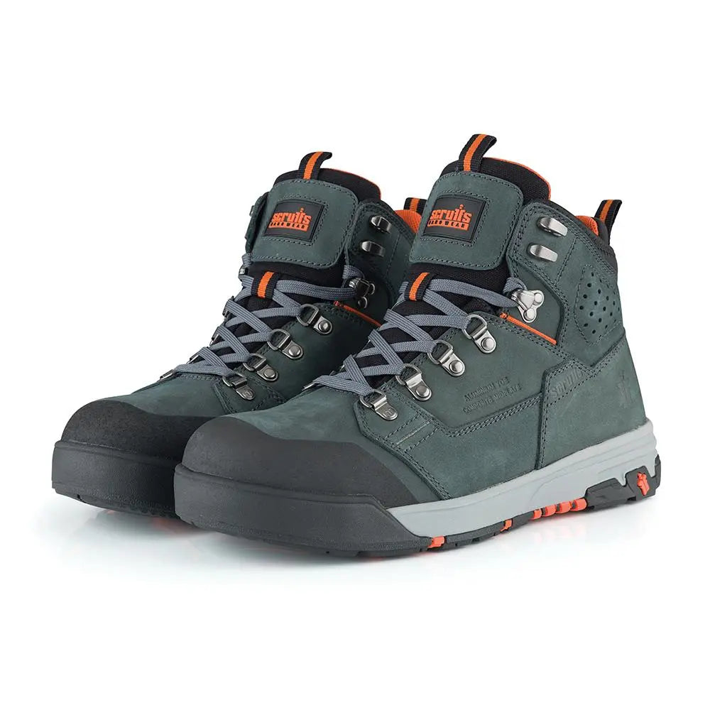 Scruffs Hydra Safety Boots Teal -  Choose Size  White Rose Tools