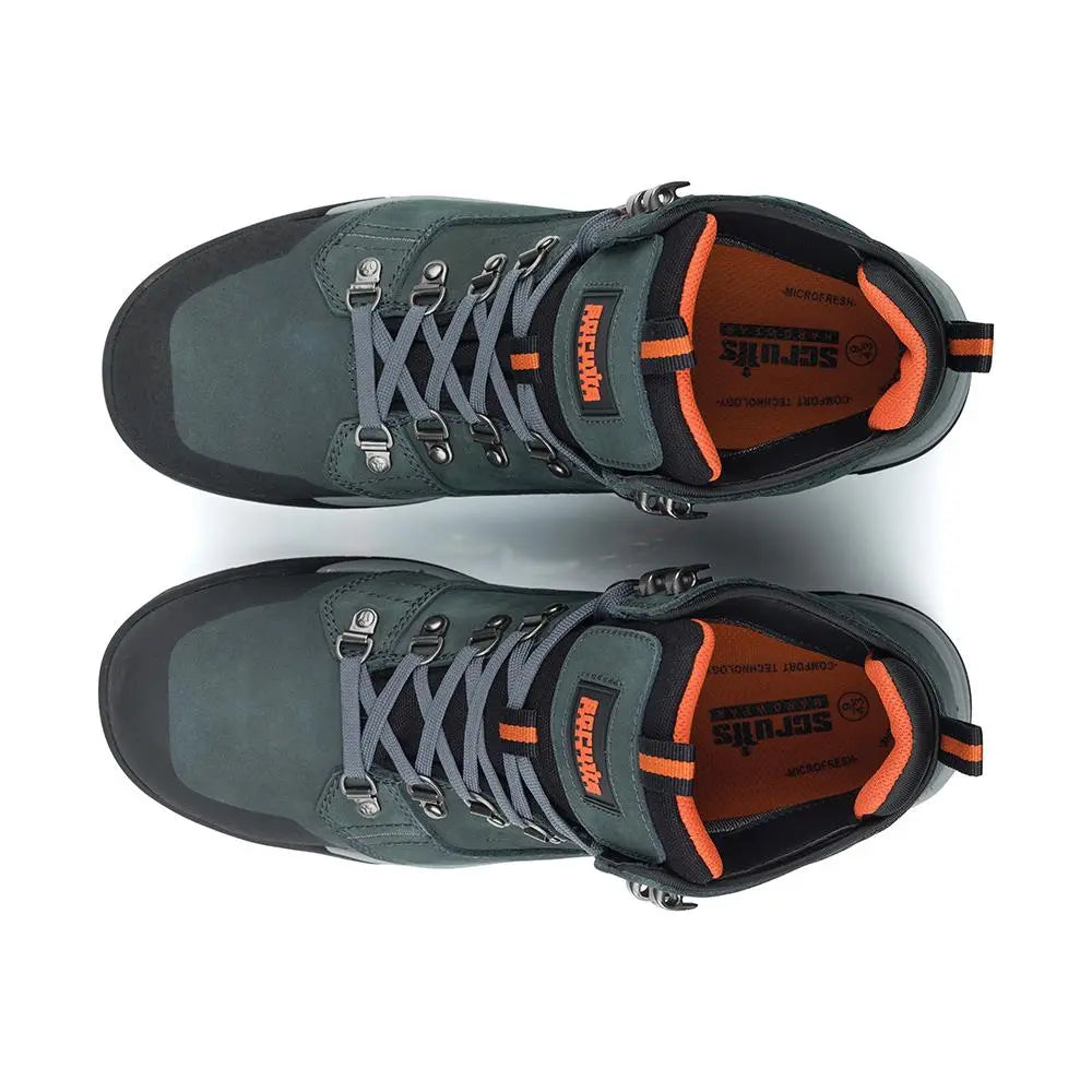 Scruffs Hydra Safety Boots Teal -  Choose Size  White Rose Tools