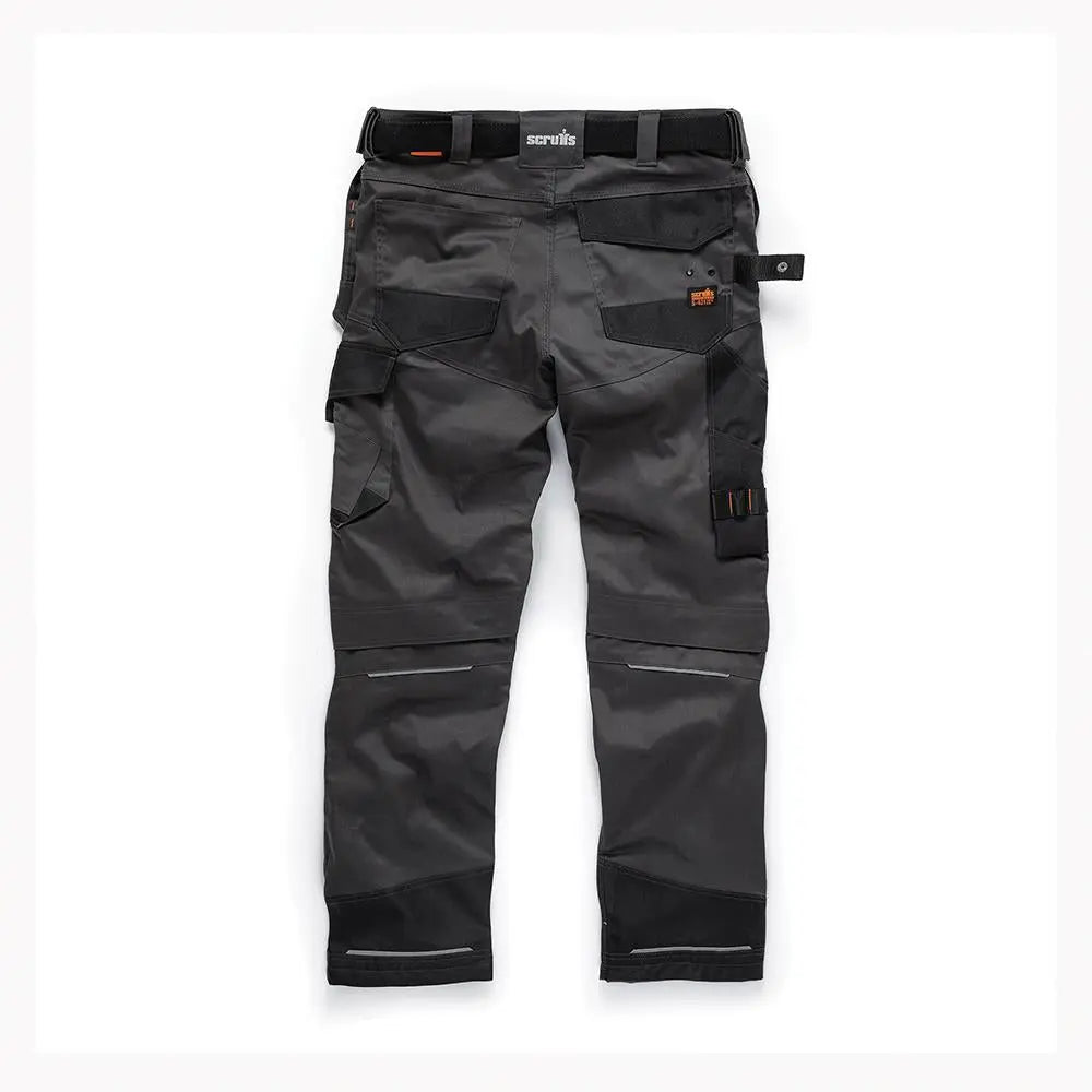 Scruffs Pro Flex Holster Trousers Graphite - Choose Size  White Rose Tools