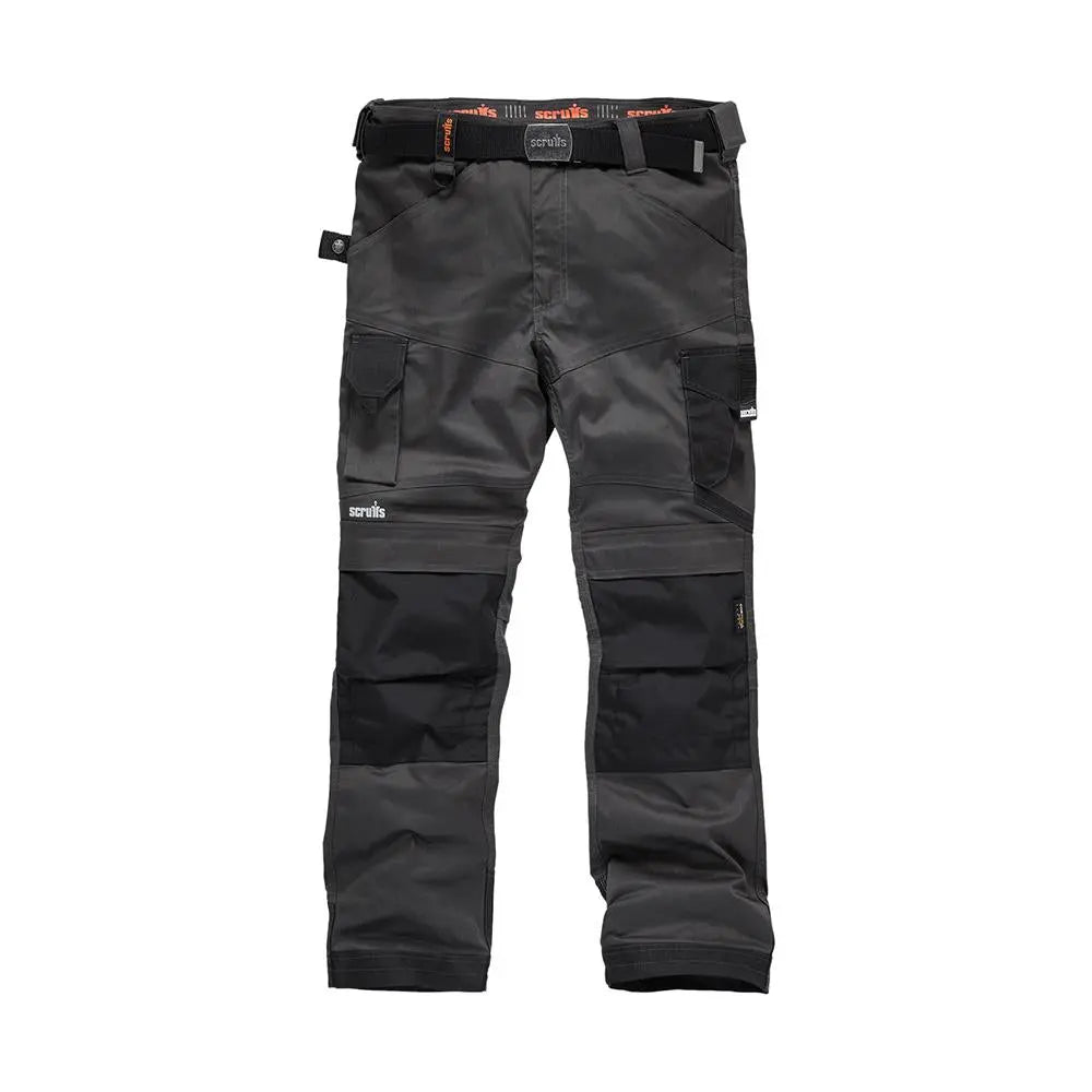 Scruffs Pro Flex Trousers Graphite 30R T54802  White Rose Tools