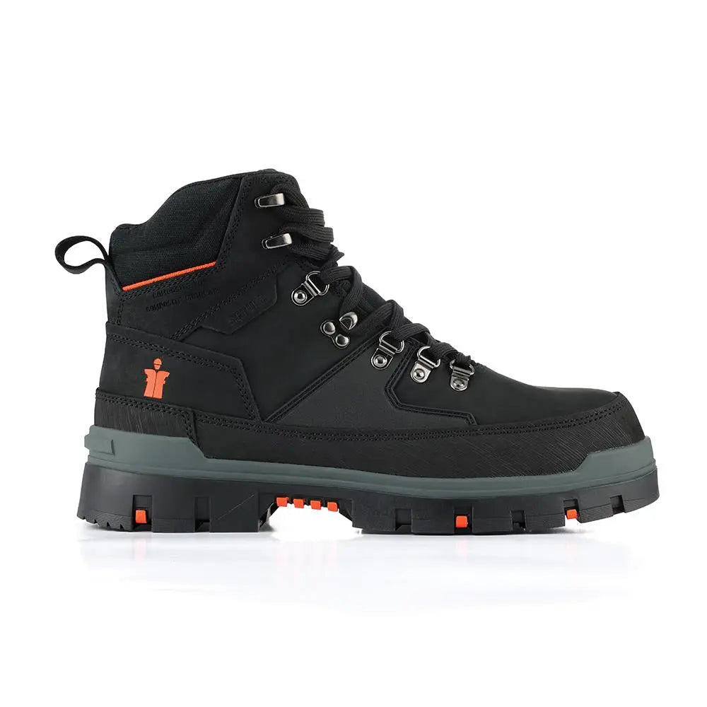 Scruffs Rugged Safety Boot Workwear Black - Choose Size  White Rose Tools
