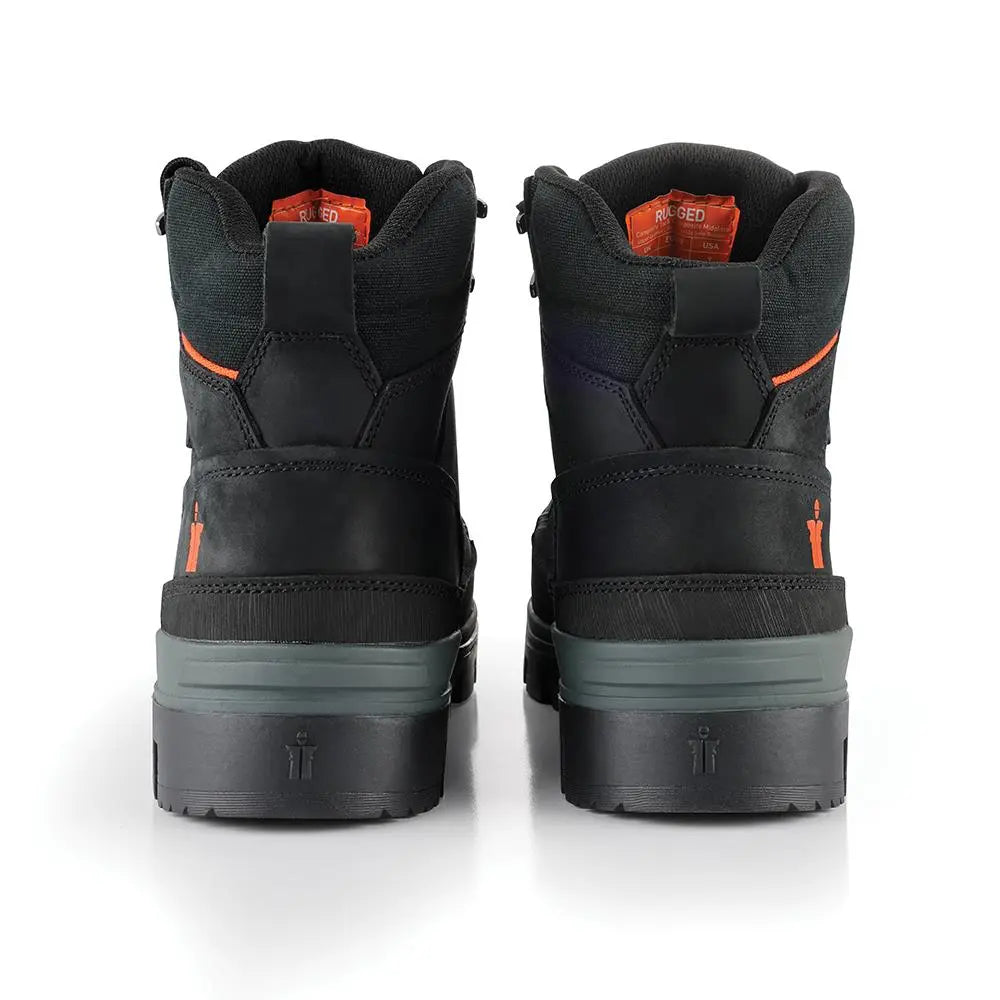 Scruffs Rugged Safety Boot Workwear Black - Choose Size  White Rose Tools