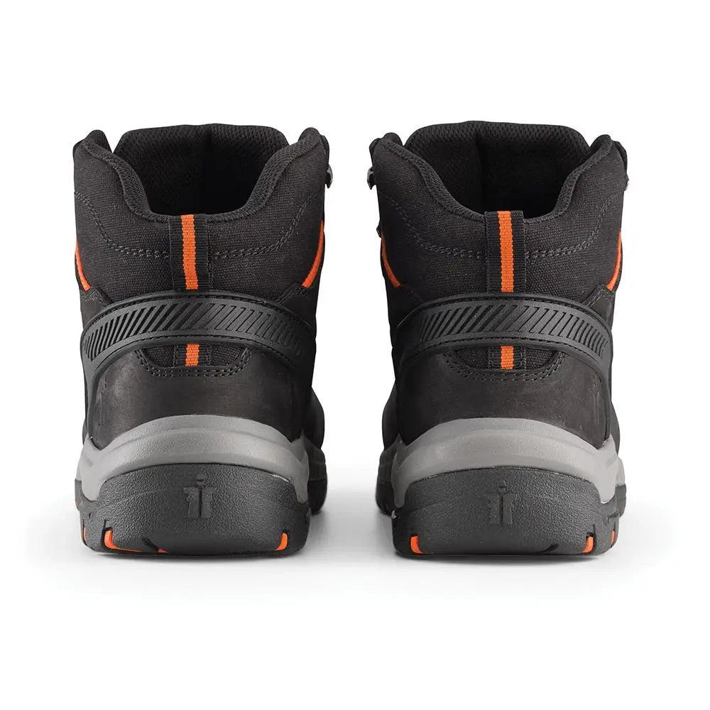 Scruffs Sabatan Safety Boots Black - Choose Size  White Rose Tools