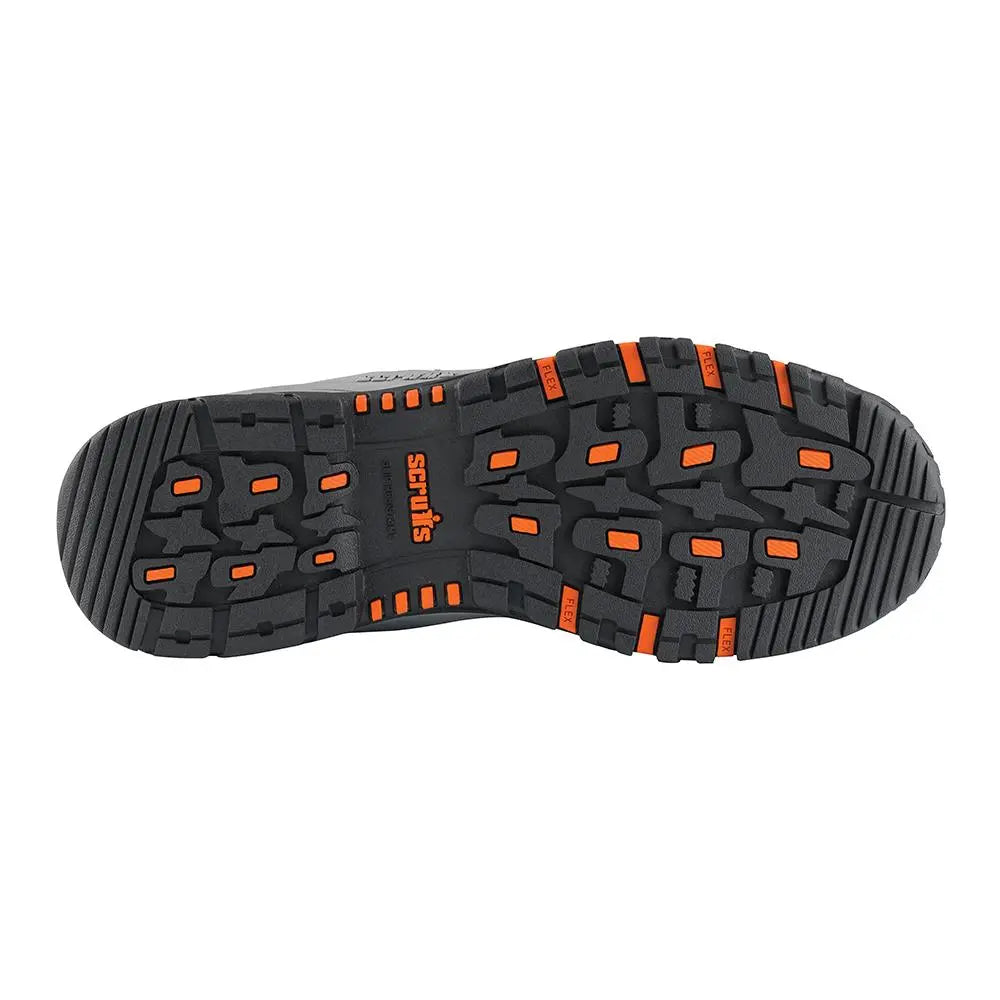 Scruffs Scarfell Safety Boots Black - Choose Size  White Rose Tools