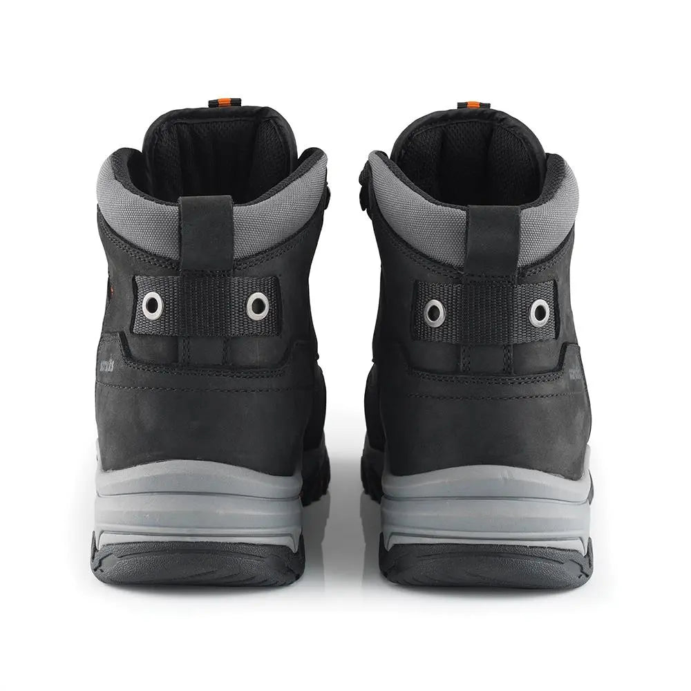 Scruffs Scarfell Safety Boots Black - Choose Size  White Rose Tools