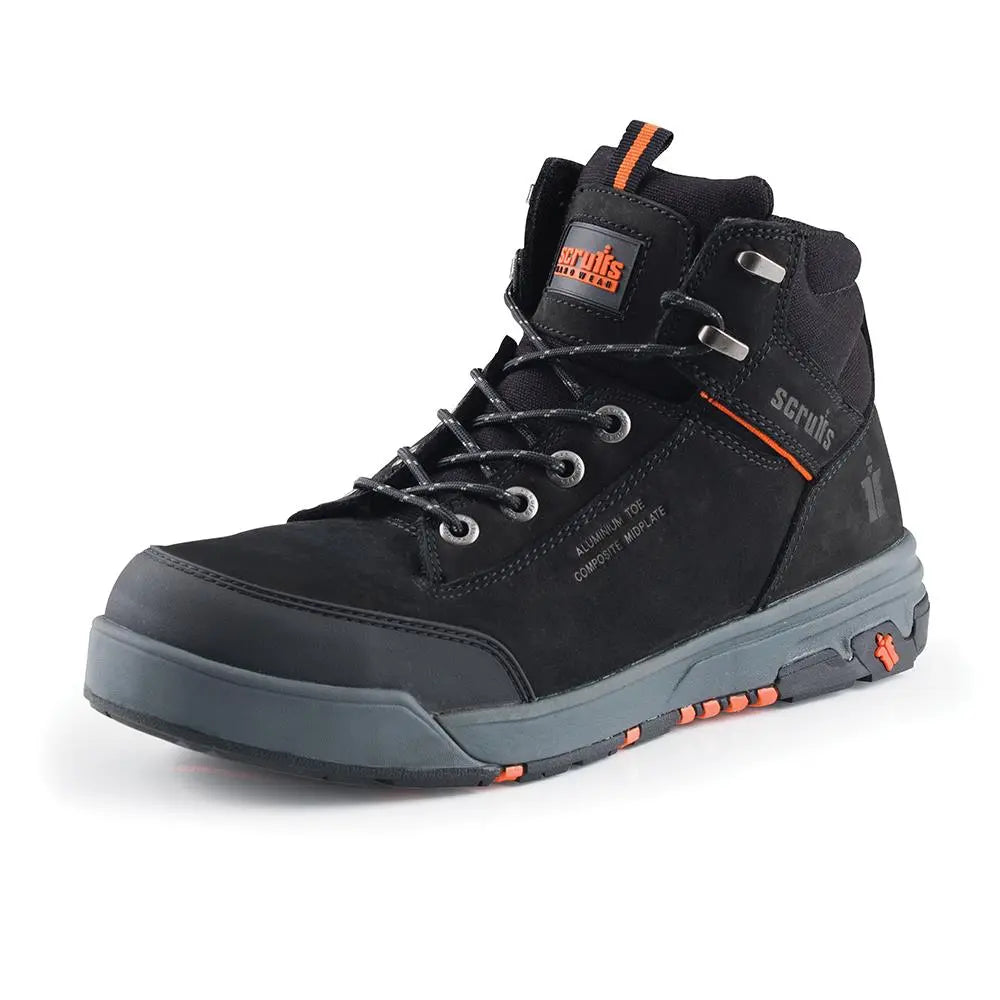Scruffs Switchback 3 Safety Boots Black - Choose Size  White Rose Tools
