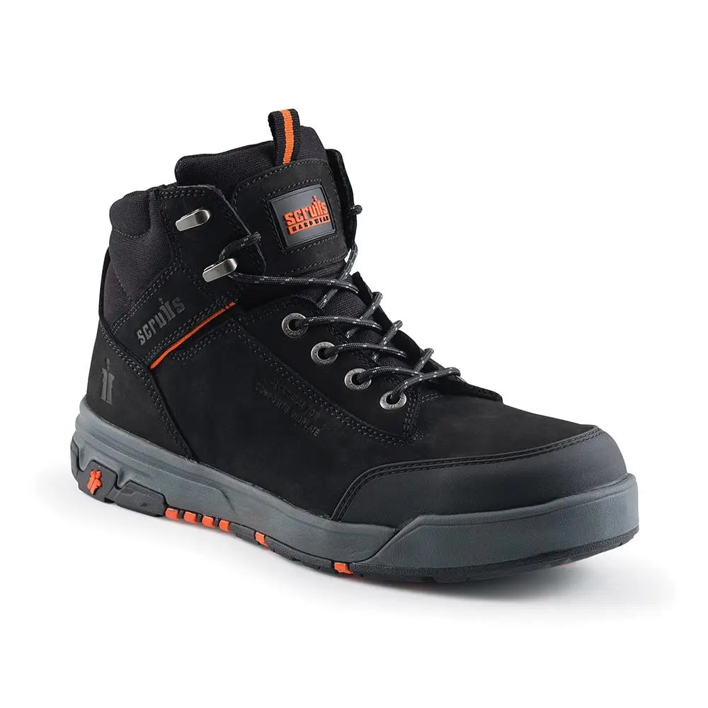 Scruffs Switchback 3 Safety Boots Black - Choose Size  White Rose Tools