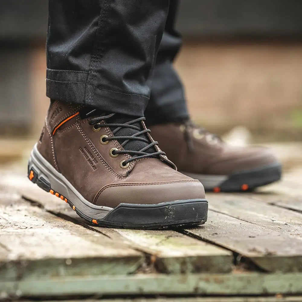 Scruffs Switchback 3 Safety Boots Brown - Choose Size  White Rose Tools