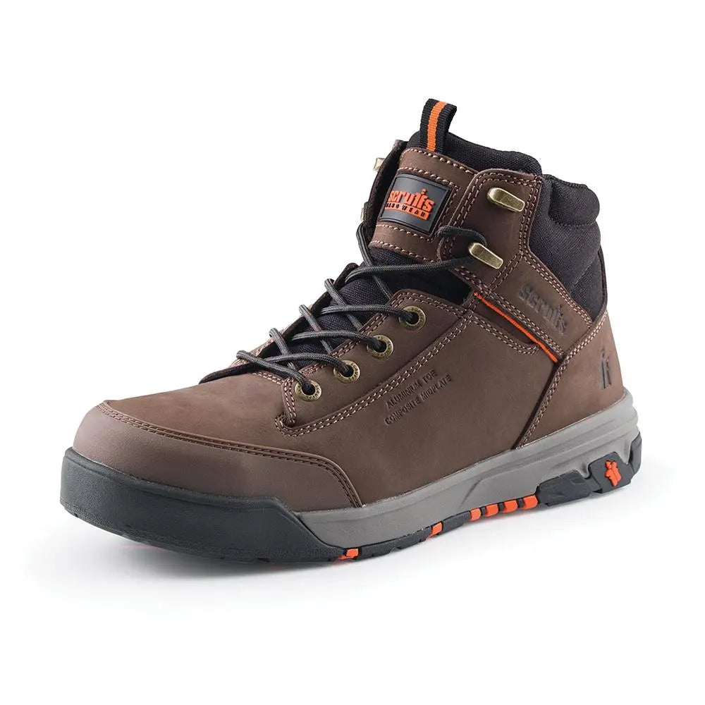 Scruffs Switchback 3 Safety Boots Brown - Choose Size  White Rose Tools
