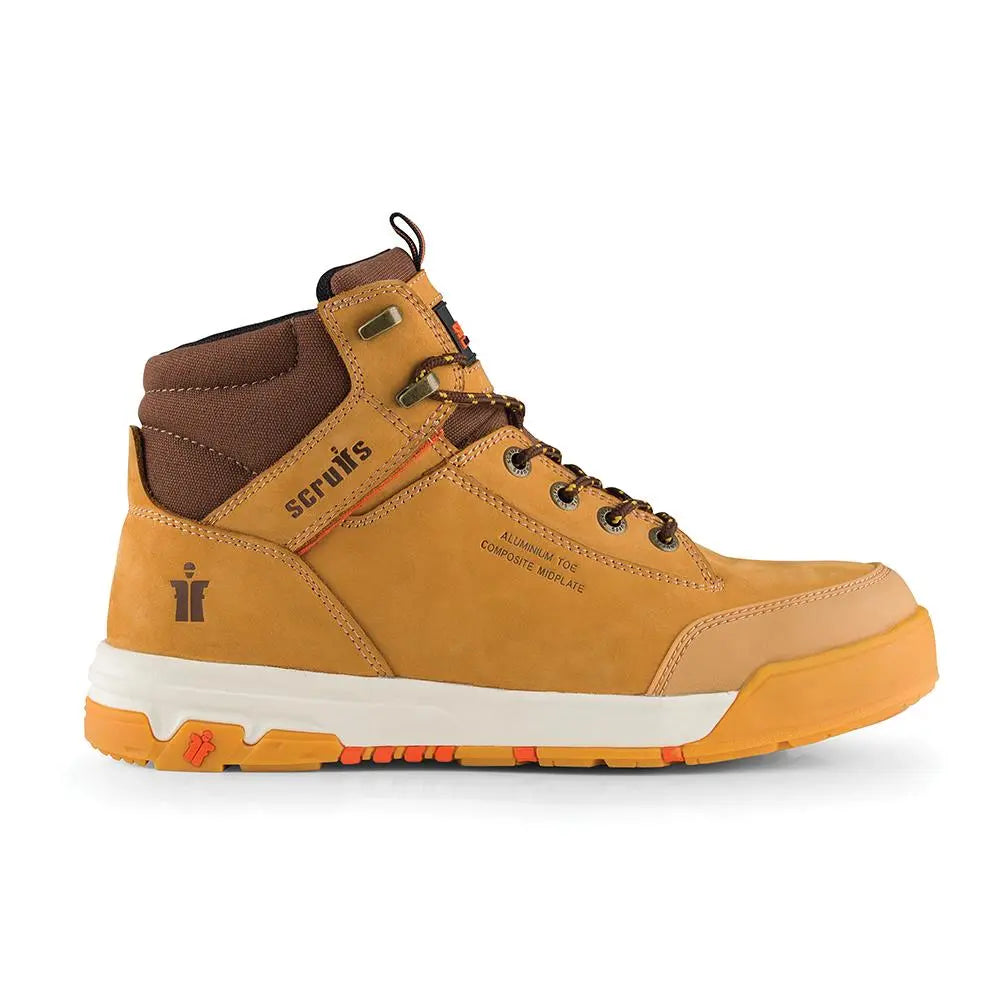 Scruffs Switchback 3 Safety Boots Tan - Choose Size  White Rose Tools