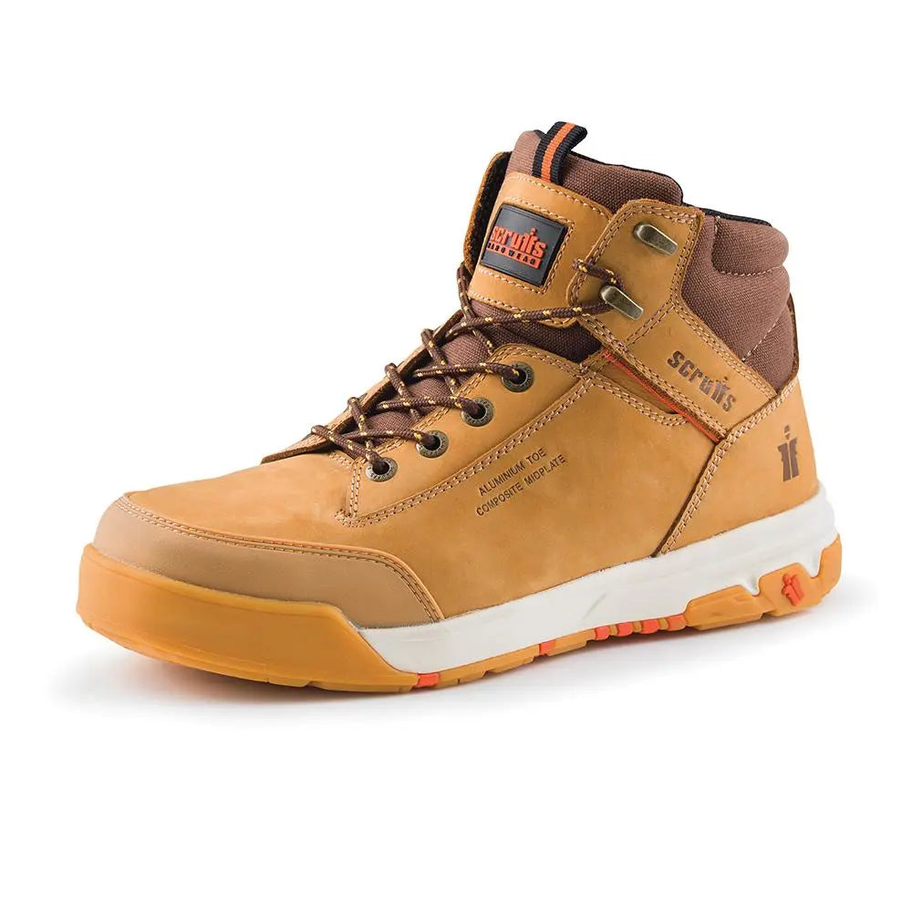 Scruffs Switchback 3 Safety Boots Tan - Choose Size  White Rose Tools