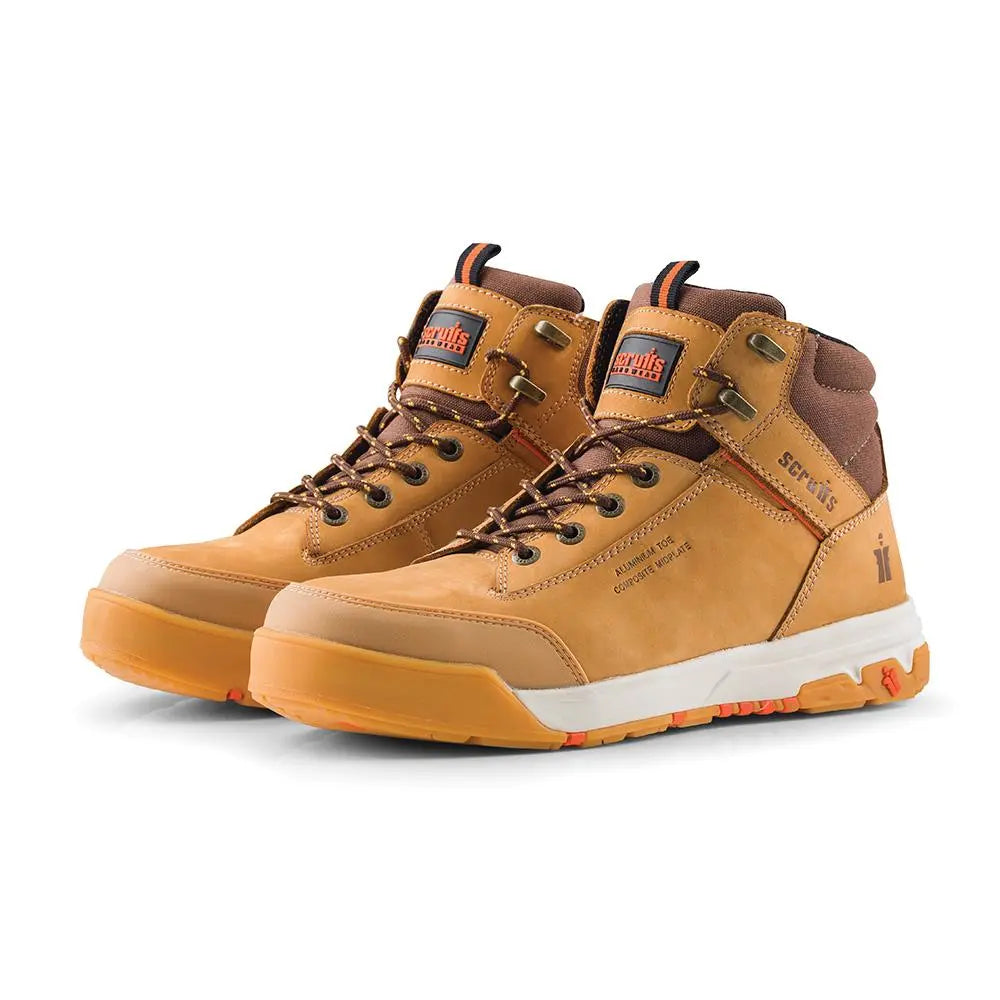 Scruffs Switchback 3 Safety Boots Tan - Choose Size  White Rose Tools