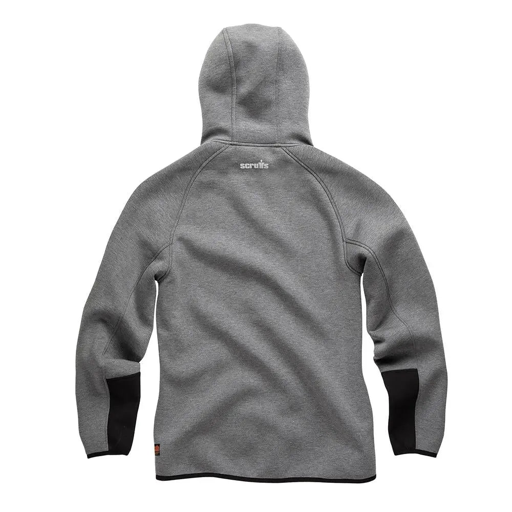 Scruffs Trade Air-Layer Hoodie Charcoal - Choose Size  White Rose Tools