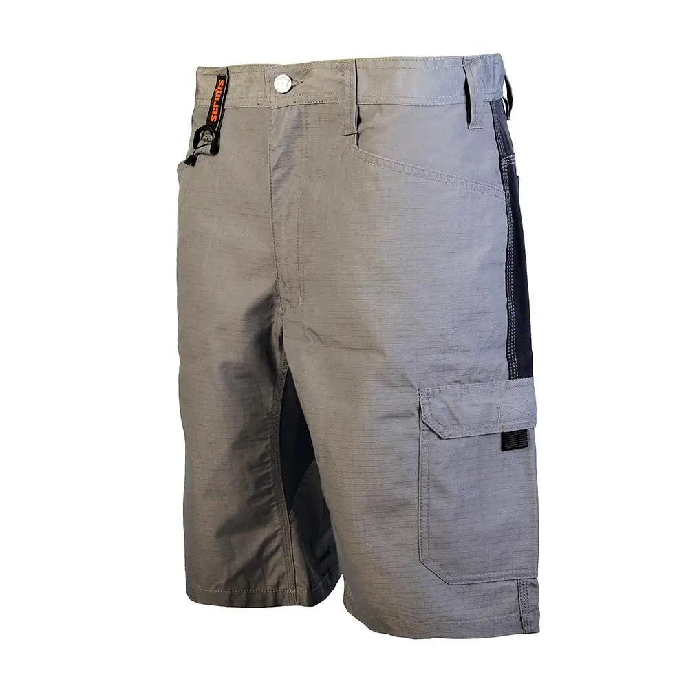 Scruffs Trade Flex Shorts Graphite - Choose Size  White Rose Tools