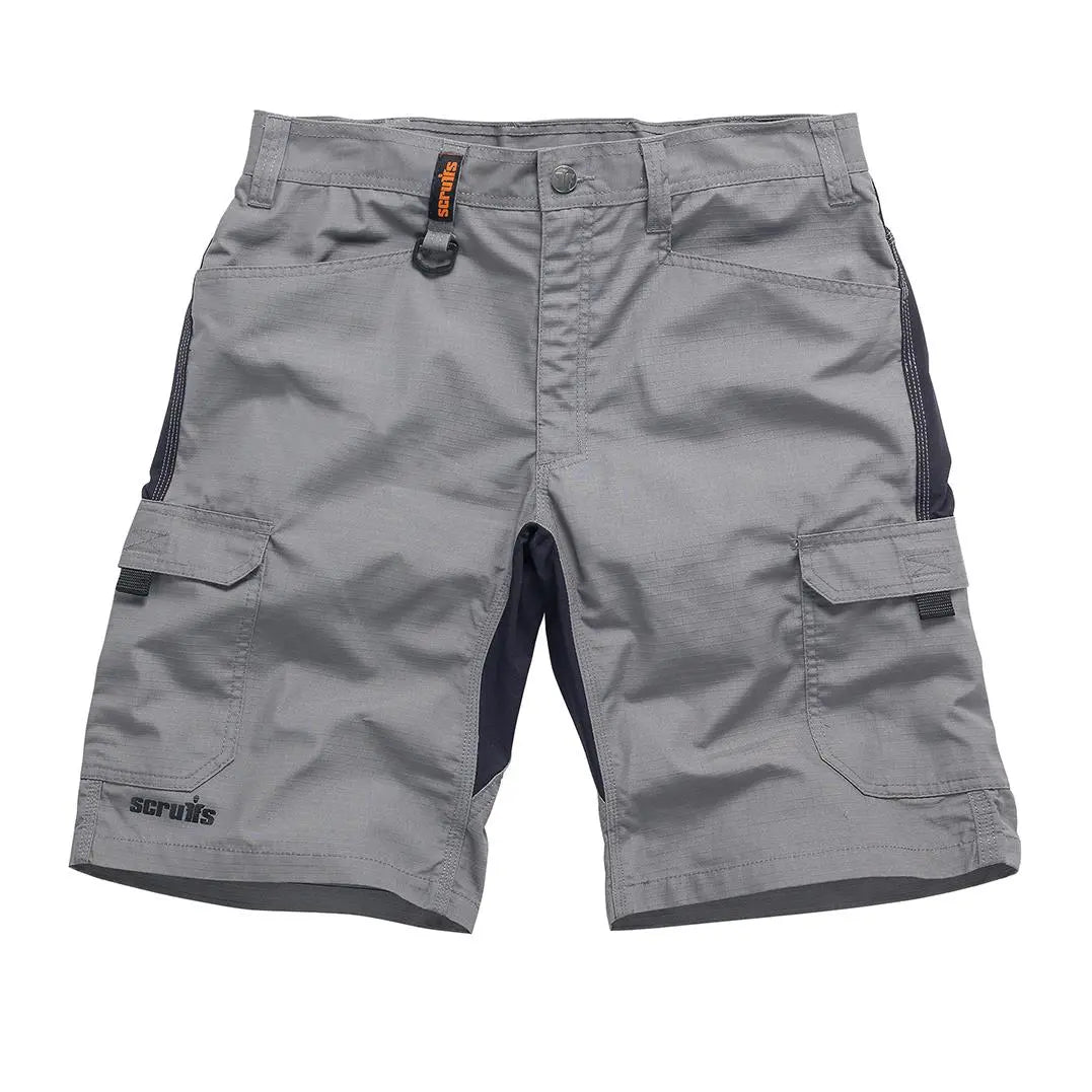Scruffs Trade Flex Shorts Graphite - Choose Size  White Rose Tools