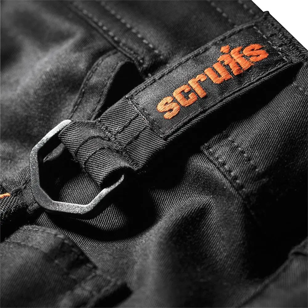 Scruffs Trade Flex Trousers Black - Choose Size  White Rose Tools