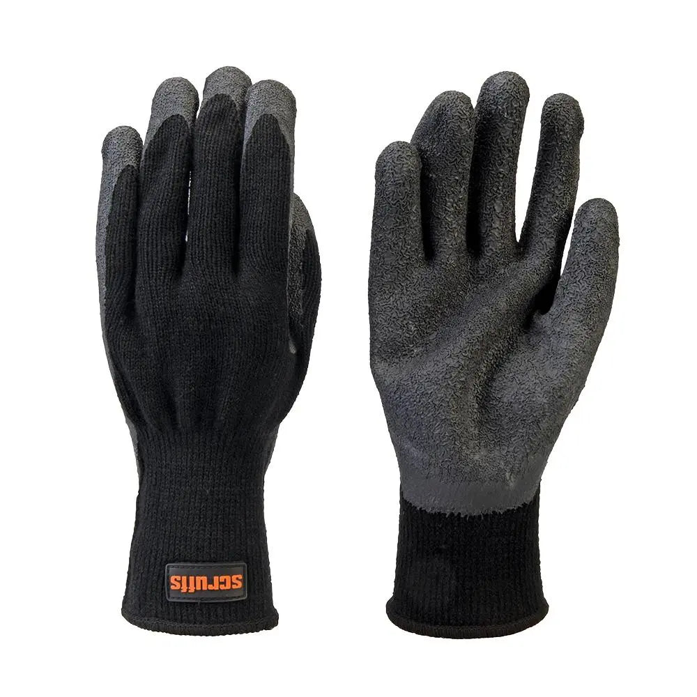 Scruffs Trade Utility Gloves Black Work Glove - Choose Size  White Rose Tools