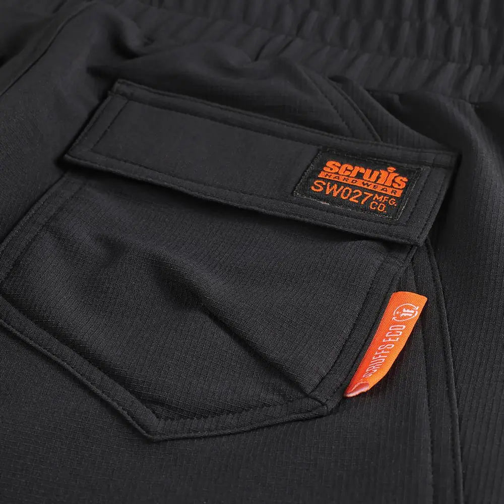 Scruffs Women's Tech Trousers Workwear Black - Choose Size  White Rose Tools