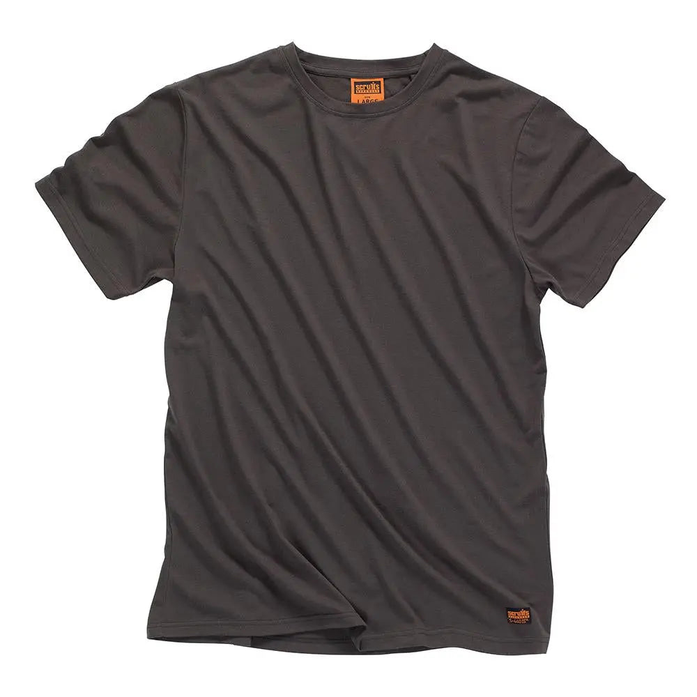 Scruffs Worker T-Shirt Graphite XL T54674  White Rose Tools