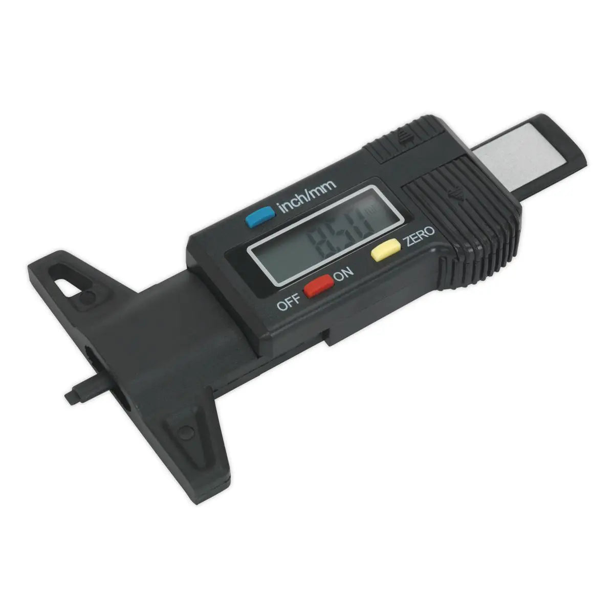 Sealey 0-25mm Digital Tyre Tread Depth Gauge Tester Gauge Monitor LCD Display 