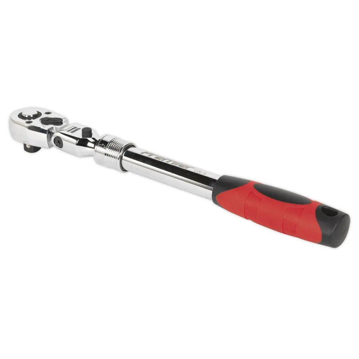 Sealey 1/2" Flexi-Head Extendable Ratchet Handle Socket Wrench 72 Tooth 
