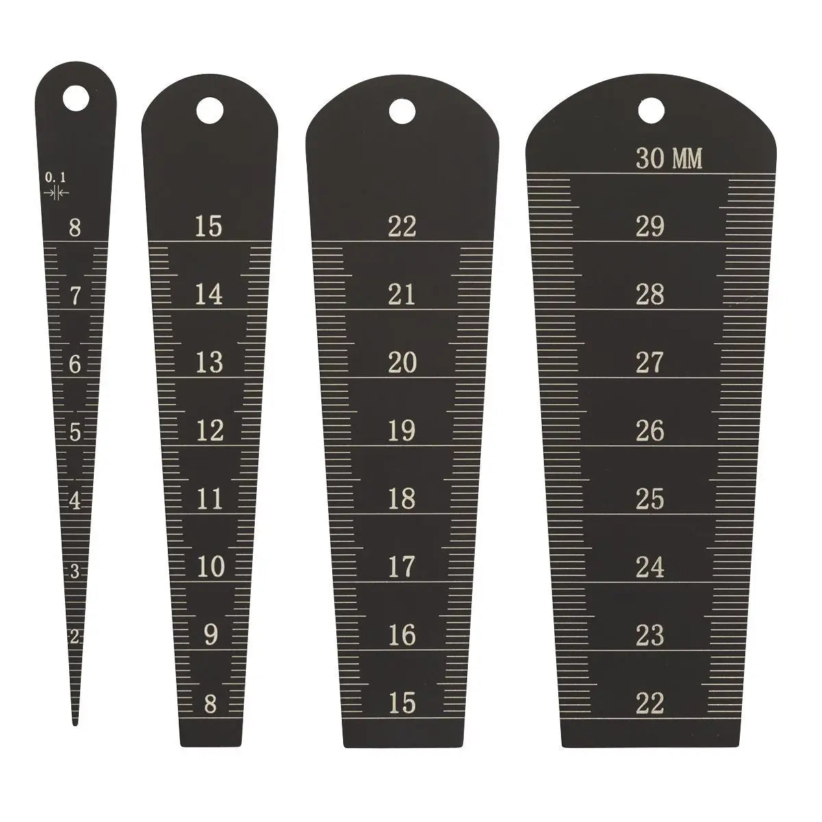 Sealey 1-30mm 4pc Taper Bore Gauge 