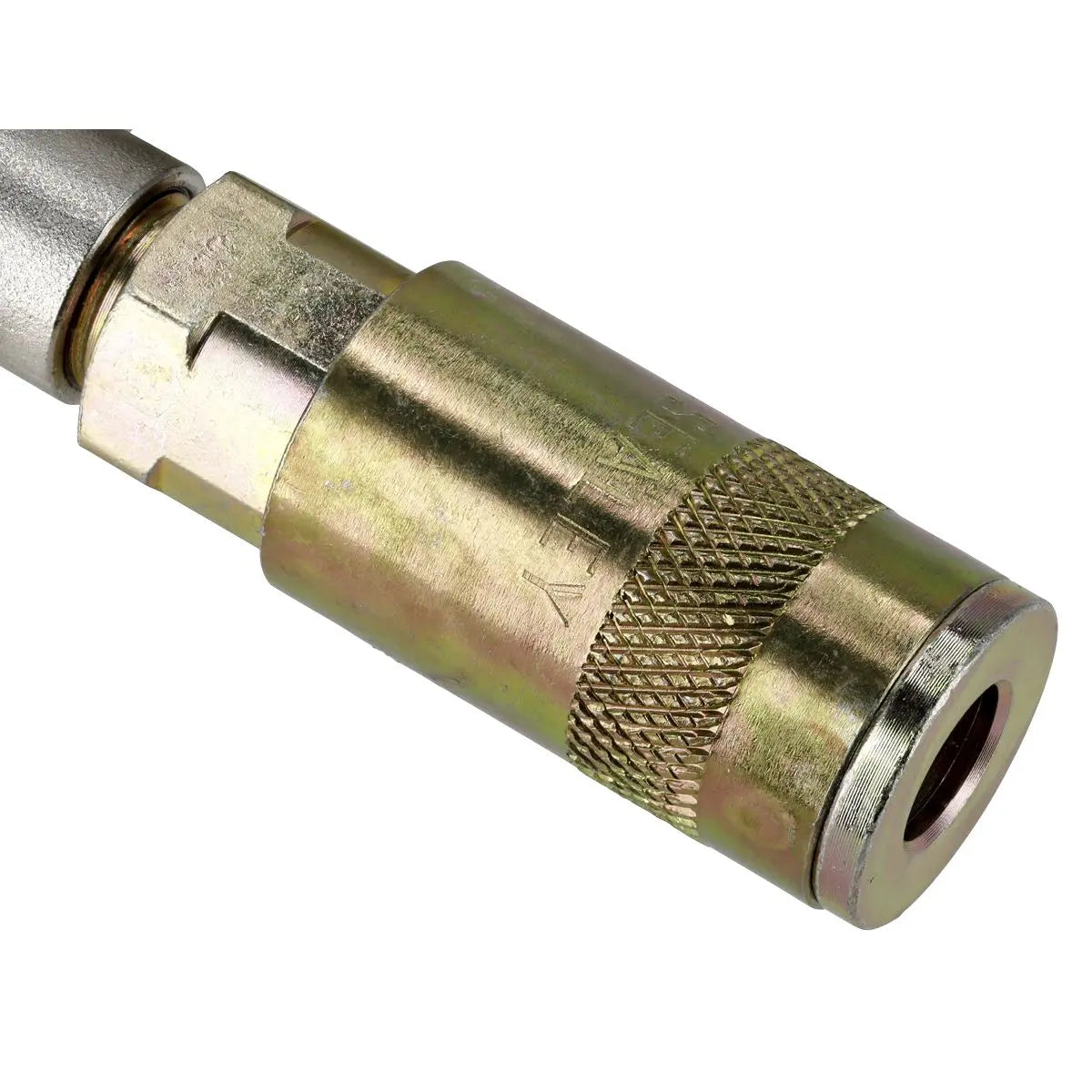 Sealey 1/4" BSP Twin Quick Coupler Y Adaptor Air Line Fitting Connector Splitter 