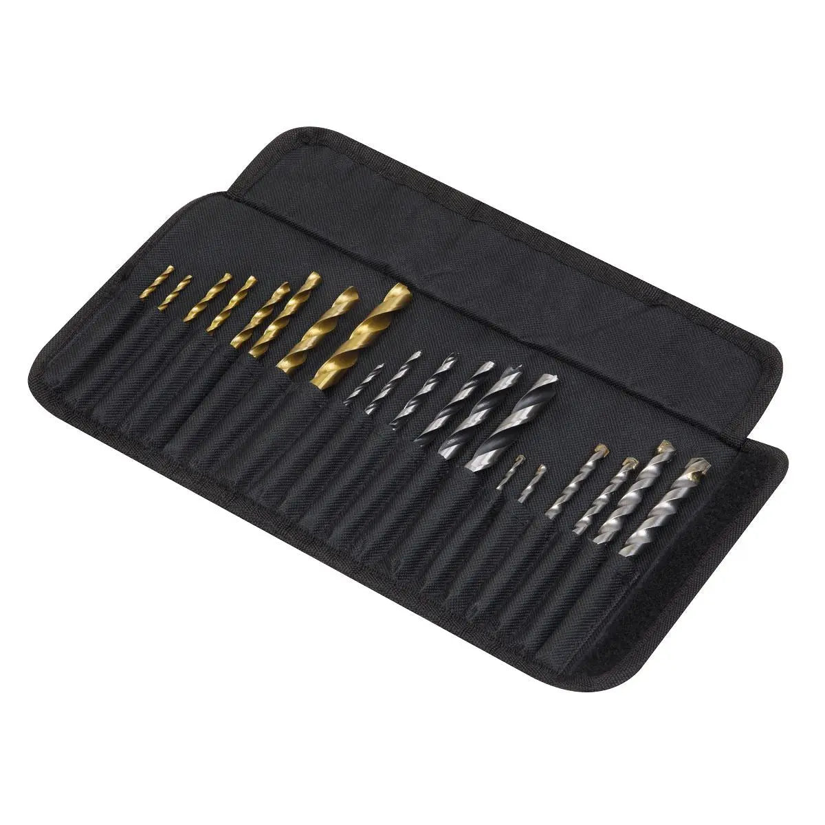 Sealey 1/4"Hex Shank Assorted Drill Bit Set 20pc 