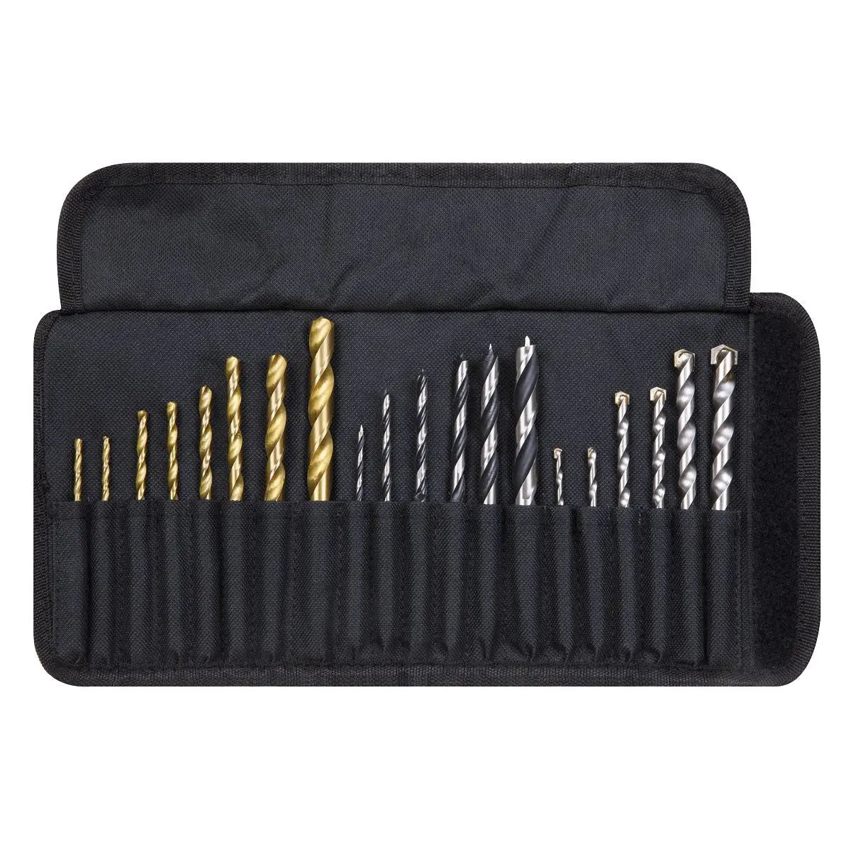 Sealey 1/4"Hex Shank Assorted Drill Bit Set 20pc 