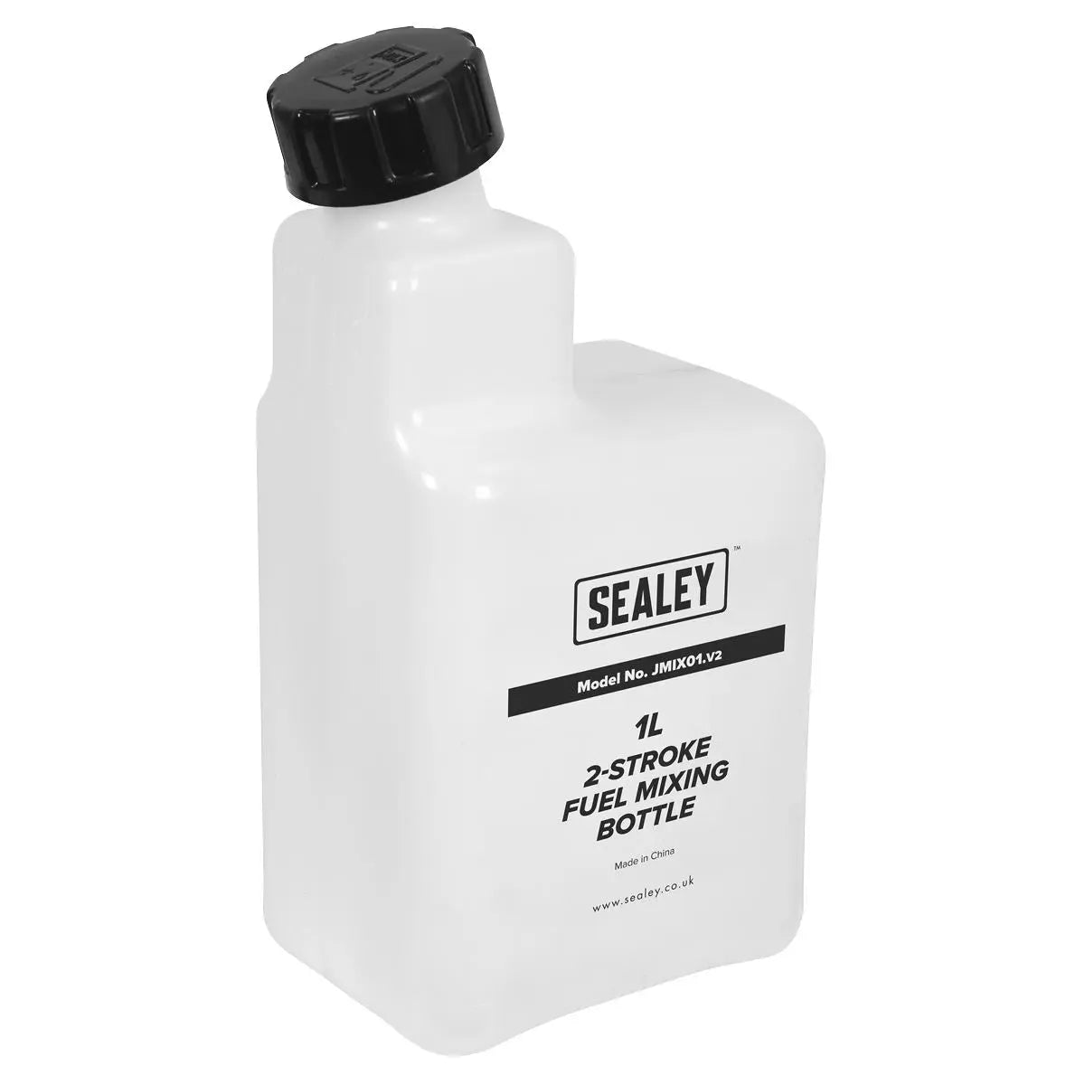 Sealey 1 Litre 2 Stroke Petrol/Fuel Mixing Bottle Engine Oil Ratios Car Motorbike 