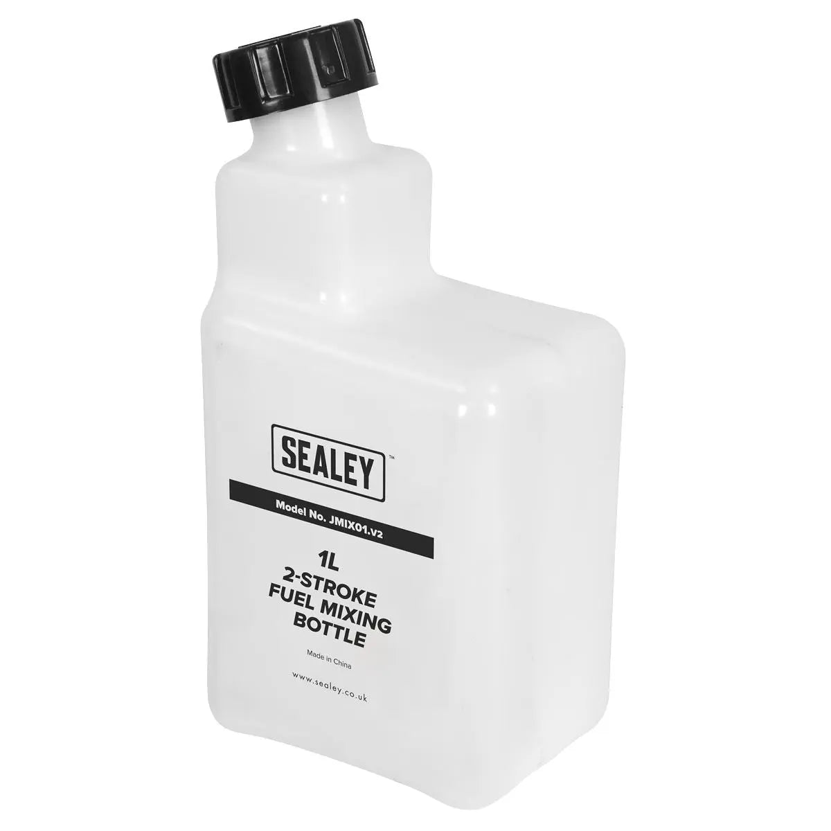 Sealey 1 Litre 2 Stroke Petrol/Fuel Mixing Bottle Engine Oil Ratios Car Motorbike 