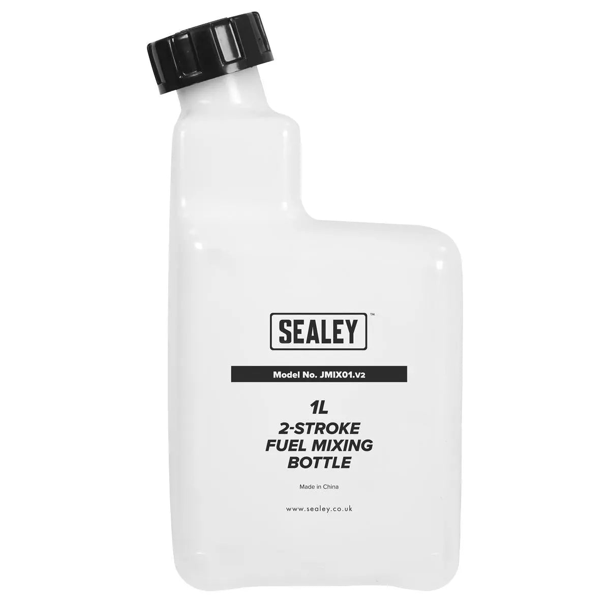 Sealey 1 Litre 2 Stroke Petrol/Fuel Mixing Bottle Engine Oil Ratios Car Motorbike 