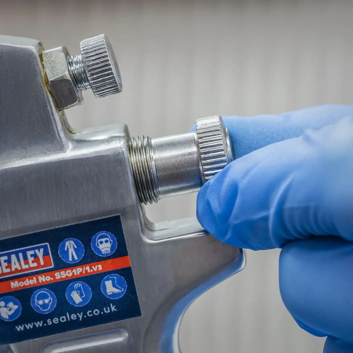 Sealey 1.8mm Set-Up Spray Gun for SSG1P 