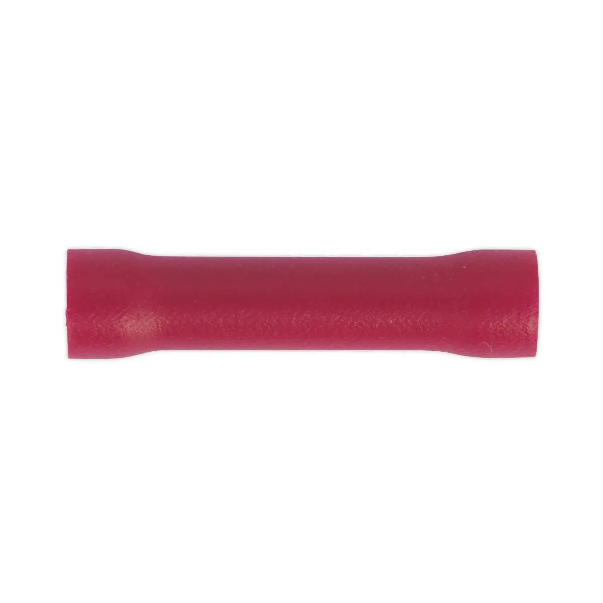 Sealey 100 Pack 3.3mm Red Butt Connector Terminal 