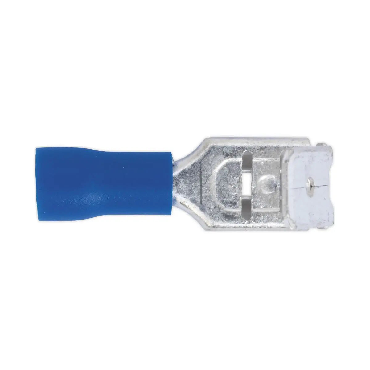 Sealey 100 Pack 6.3mm Blue Piggy Back Terminal 