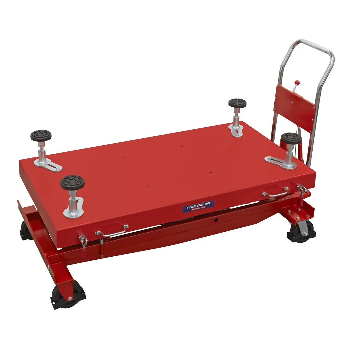 Sealey 1000kg Capacity EV Battery Lift/Hydraulic Platform Truck High Lift  White Rose Tools
