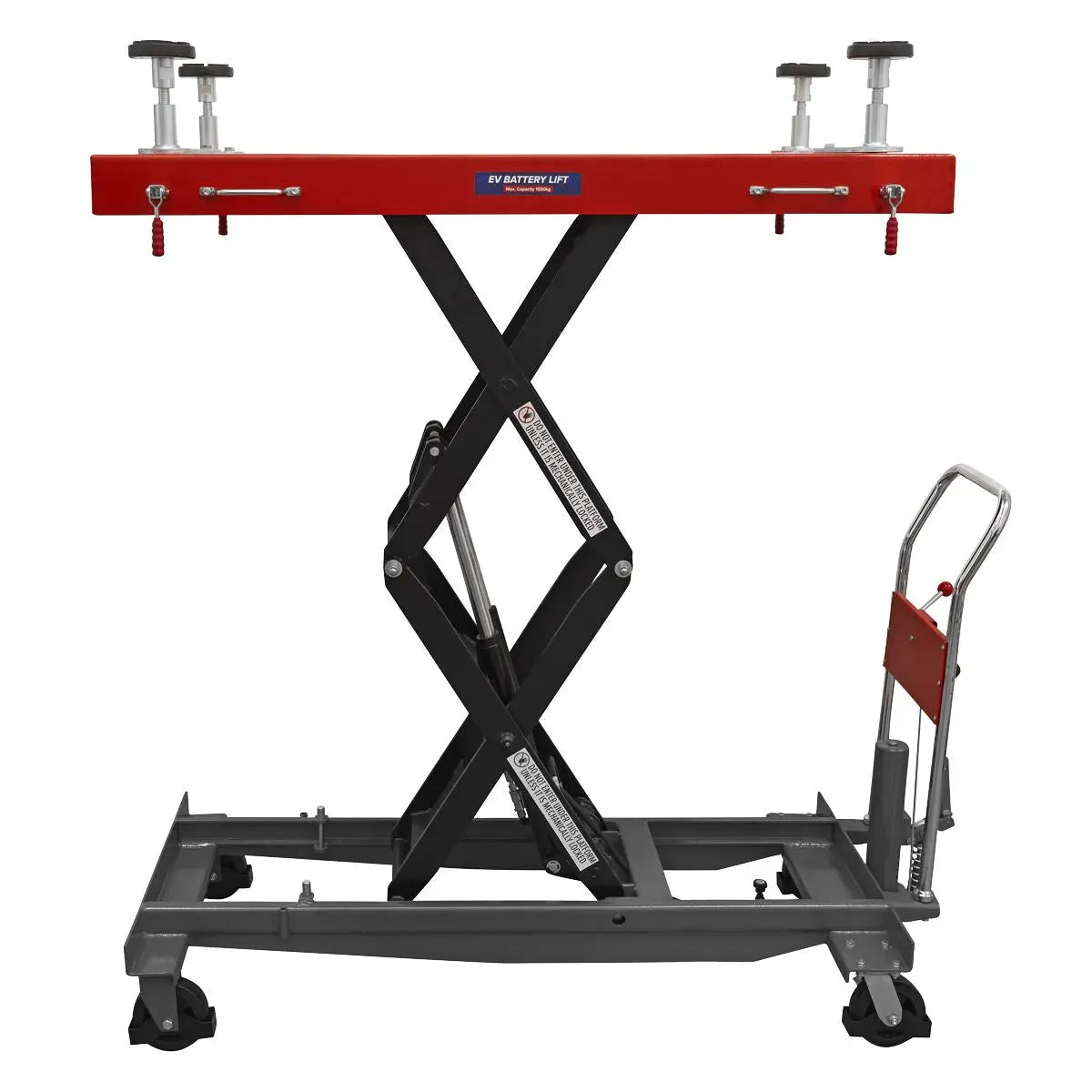 Sealey 1000kg Capacity EV Battery Lift/Hydraulic Platform Truck High Lift  White Rose Tools