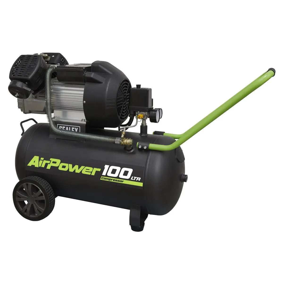 Sealey 100L V-Twin Direct Drive Air Compressor 3hp 