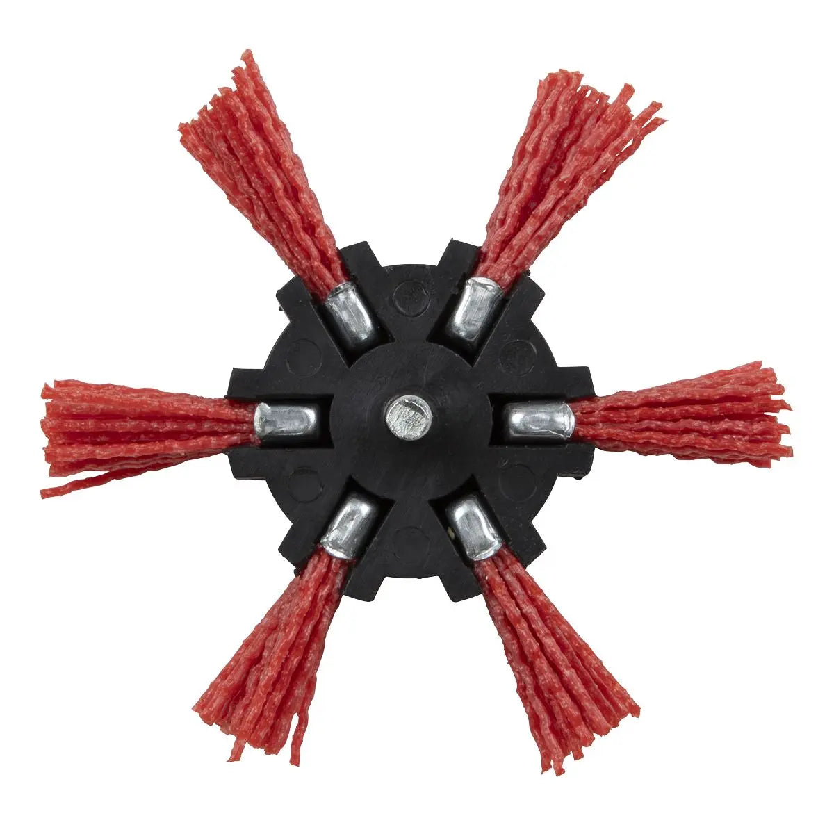 Sealey 100mm Nylon Filament Strip Brush with 6mm Shaft  White Rose Tools