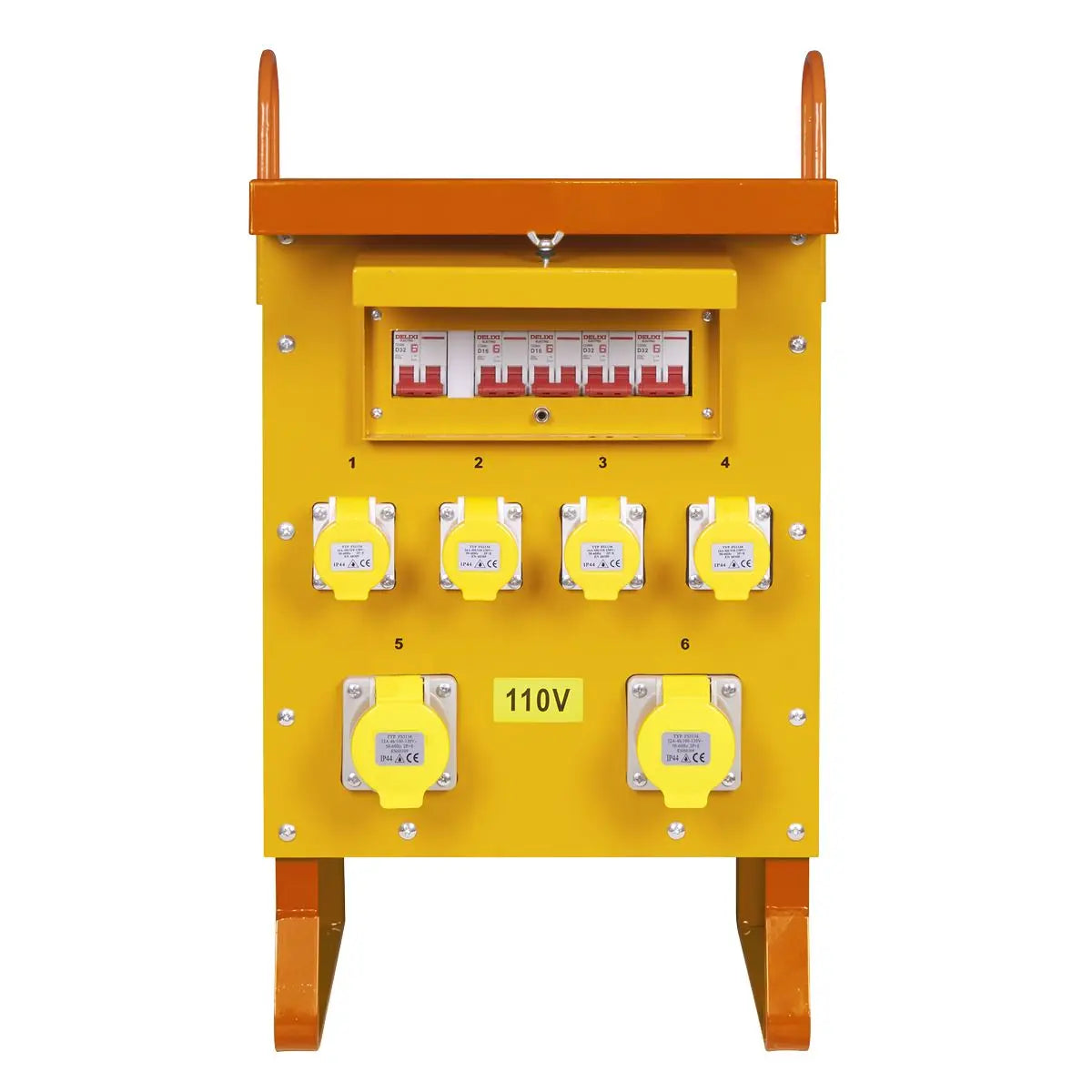 Sealey 110V 10kVA Single Phase Site Transformer 