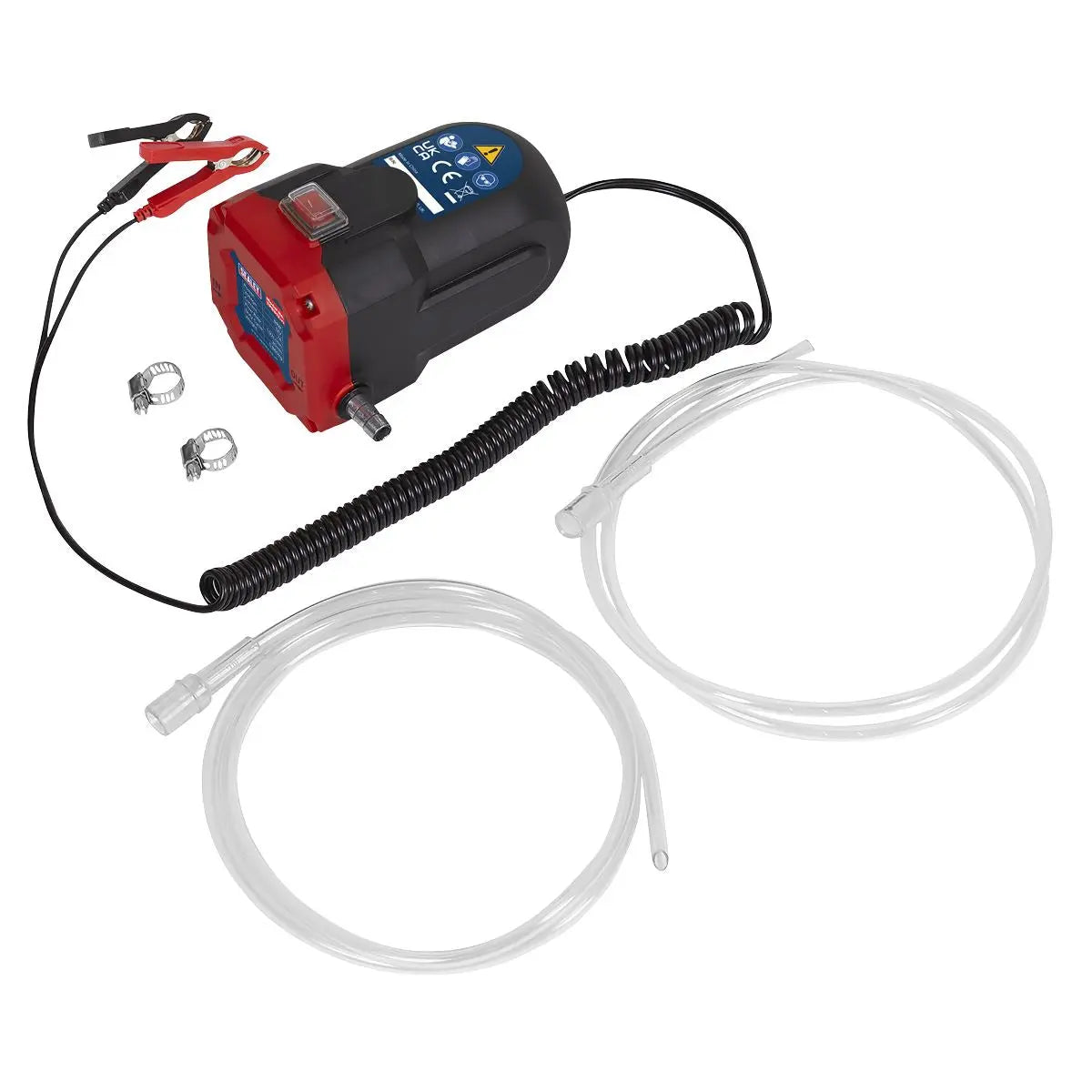 Sealey 12V Oil Diesel Transfer Pump 84W 